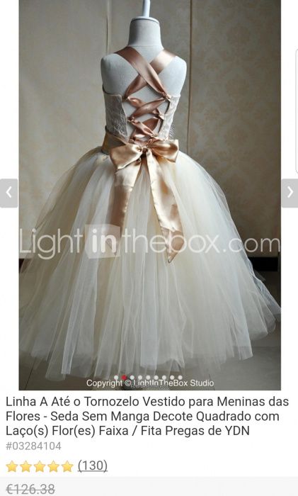 Vestido comunhão