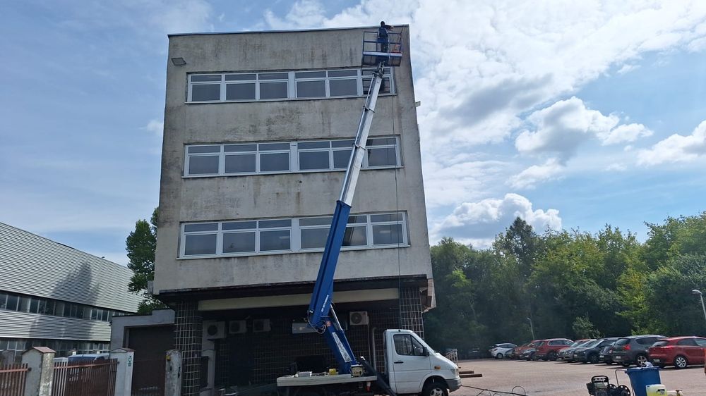 Usługa podnośnikiem koszowym Zgierz podnośnik koszowy Zwyżka podest