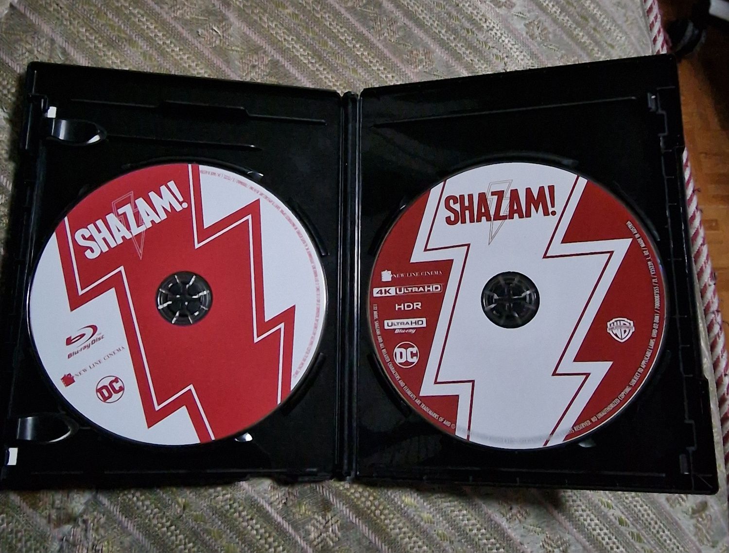 Shazam 4k Blu-Ray