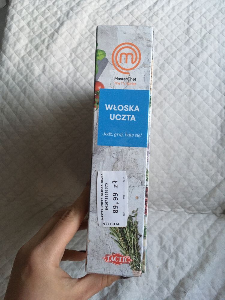 Wloska uczta gra planszowa masterchef