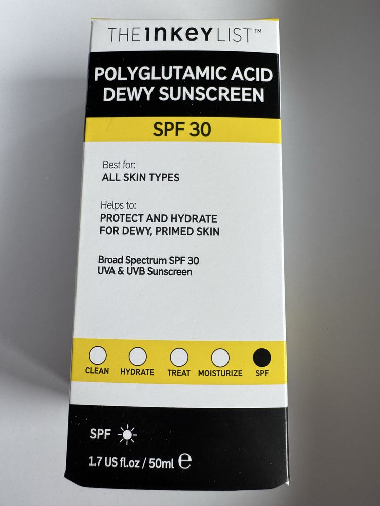 The Inkey List Polyglutamic Acid Dewy SPF30