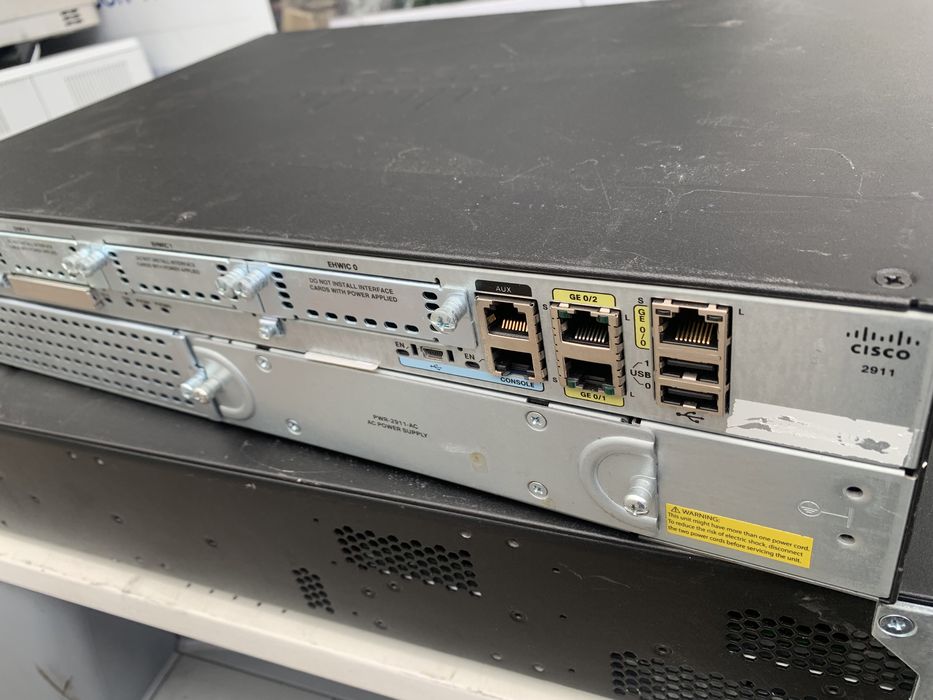 Гігабітний роутер Cisco 2911
