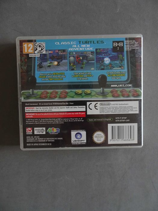 Jogo Nintendo DS - Teenage Mutant Ninja - Turtles