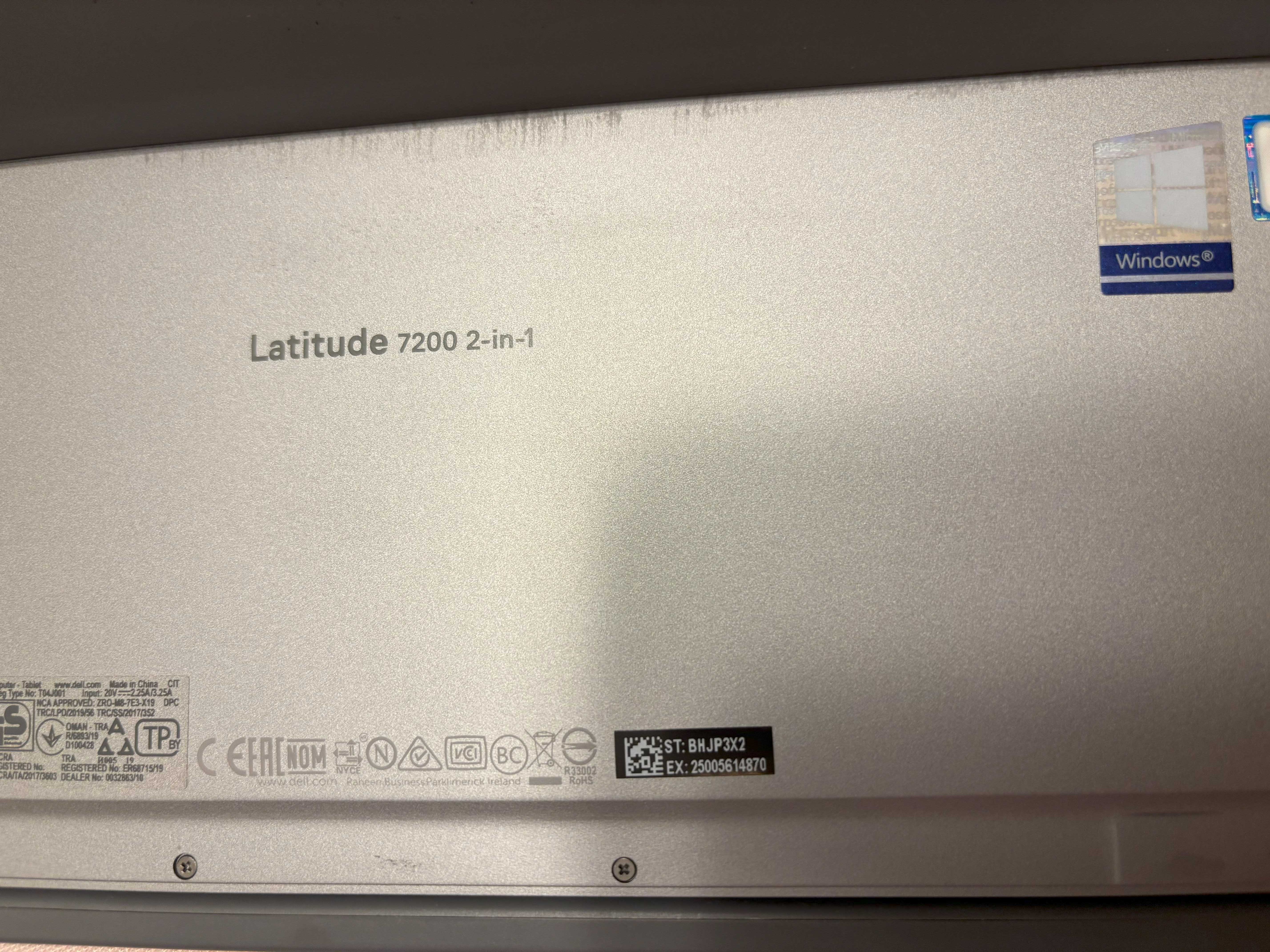 Portátil DELL Latitude 7200 2 in 1 Detachable