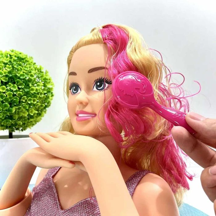 Лялька манекен DefaLucy голова для зачісок та макіяжу (8804) Розд/Дроп