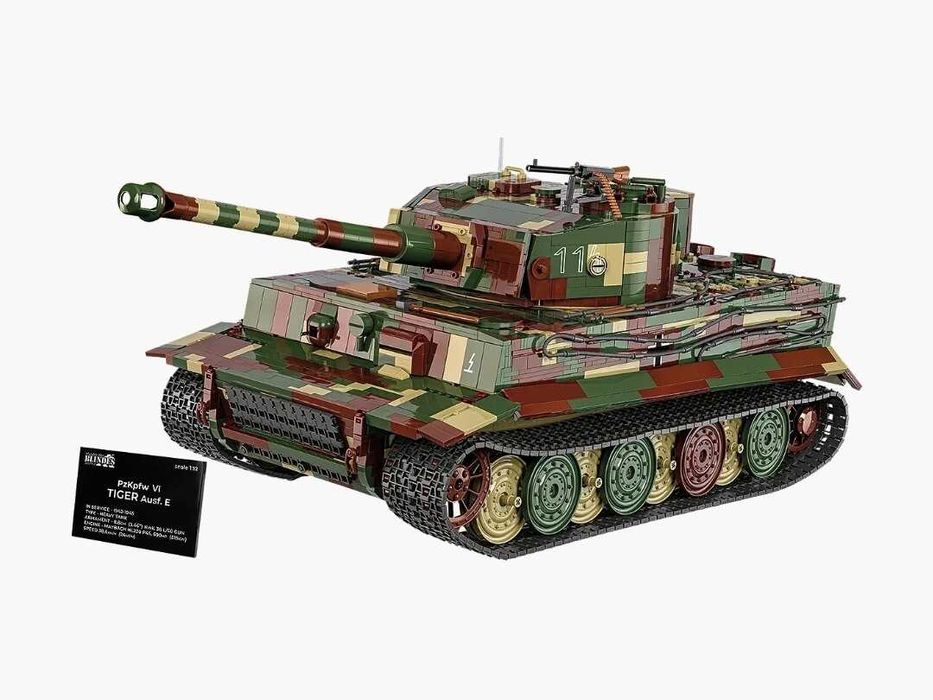 BLACK WEEK COBI-2807 Tiger Ausf. E - Executive Edition scale 1:12