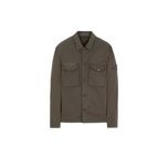 Куртка-сорочка STONE ISLAND 123F2 Ghost Piece Overshirt Khaki SI0106-K