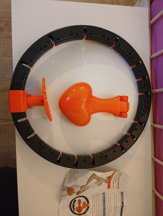 Elektroniczne hula hop z obciążeniem