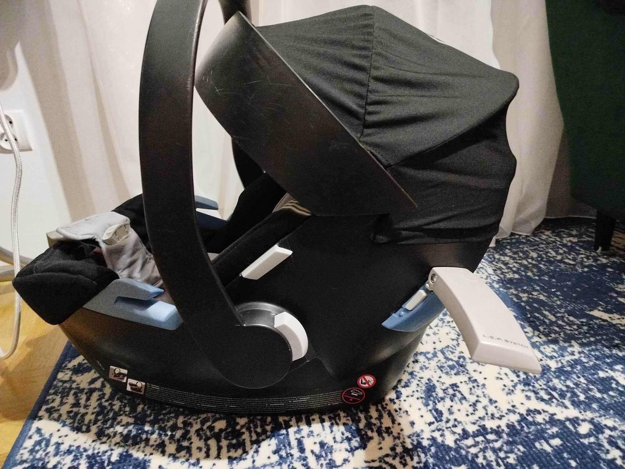 fotelik Nosidełko Cybex Aton 4 + adaptery