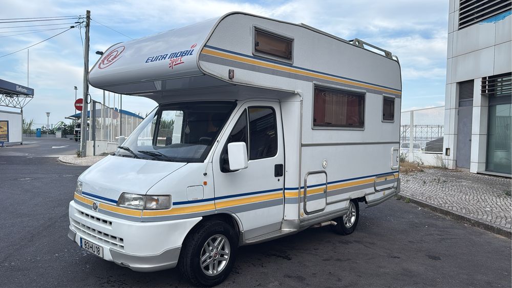 Fiat ducato 2.5 Eura mobil Sport 6lugares totalmente equipada
