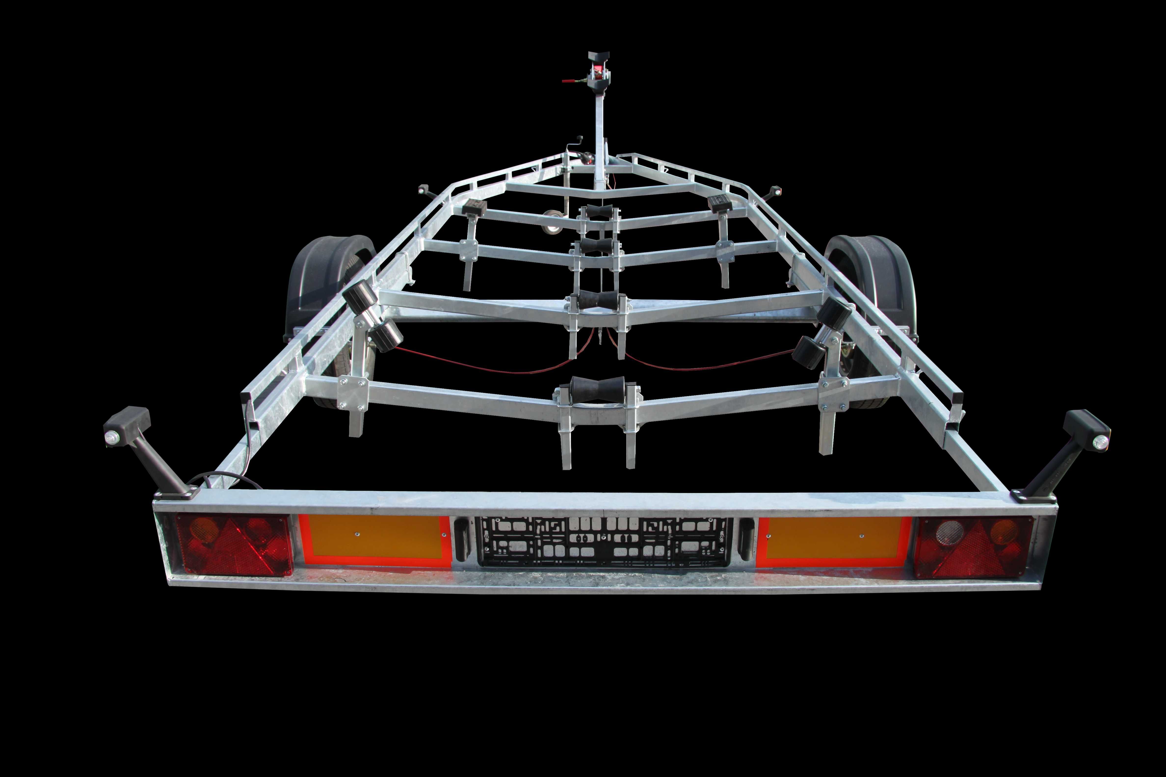 Nowa przyczepa podłodziowa PP-1500, DMC 1500 kg, ładowność 1150 kg