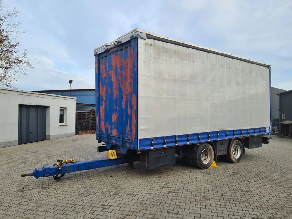 Krone zz  Przyczepa tandem firanka krone dach suwany podnoszony