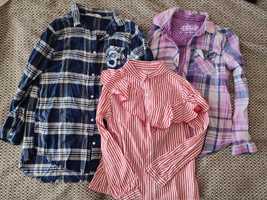 Сорочка, блуза, рубашка на дівчинку 10-11 років Zara, h& m
