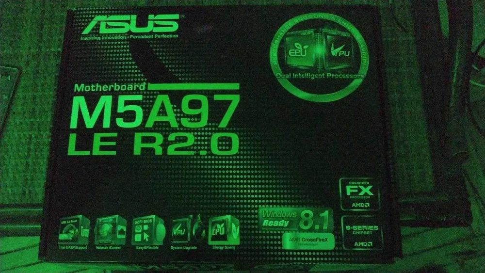 Компьютер , комплект, материнская плата ASUS M5A97 LE R2.0 Socket AM3+