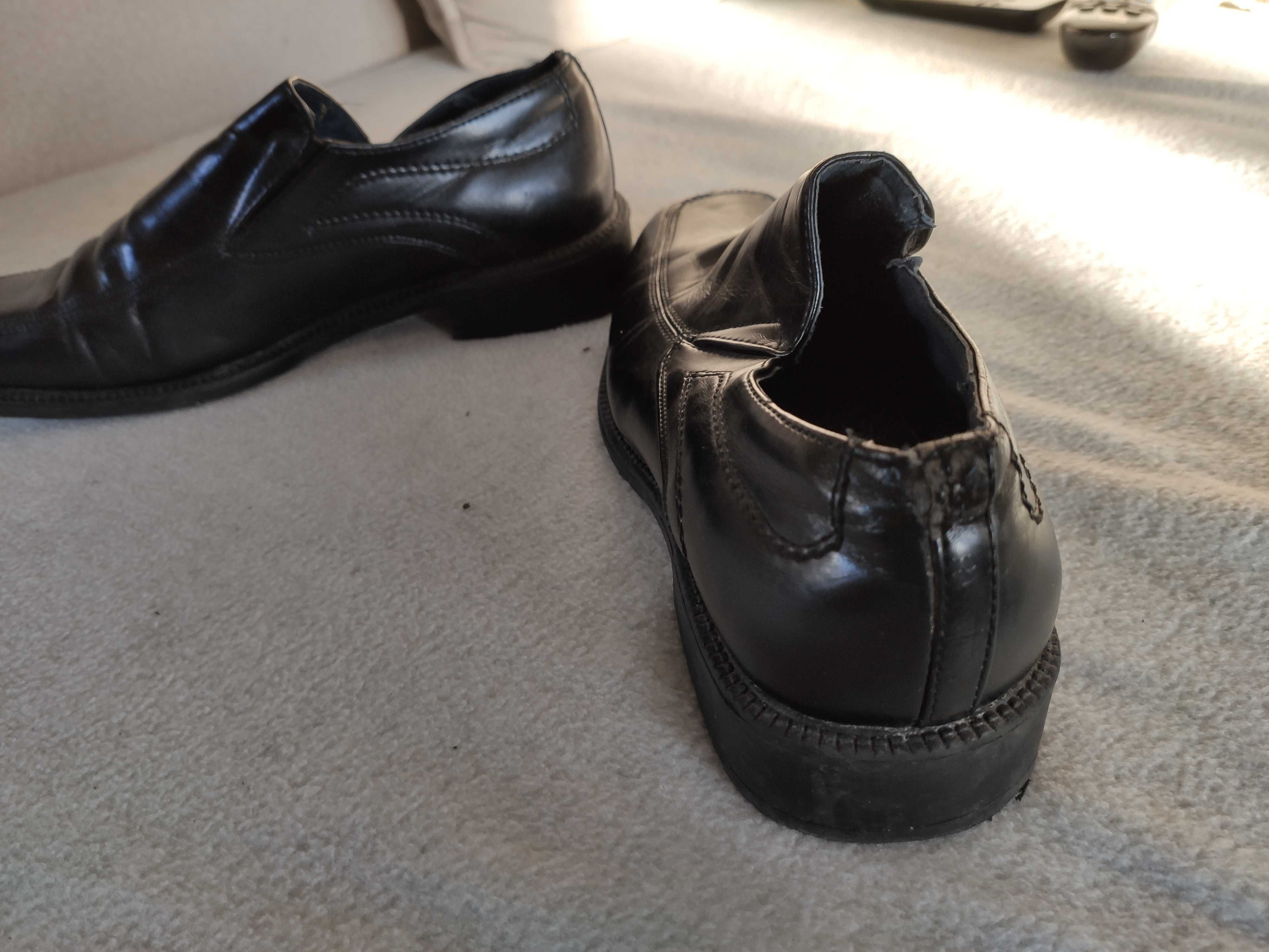 czarne eleganckie buty rozmiar 36