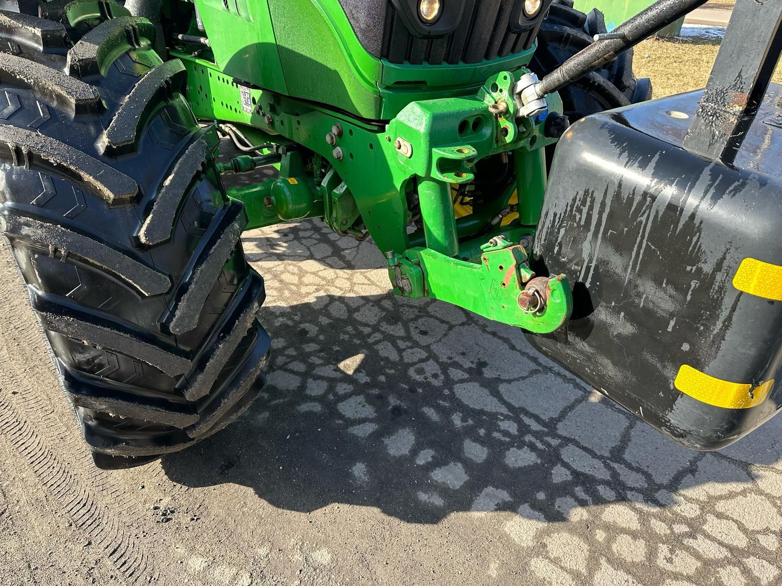 John Deere 6170M PowerQuad Tuz Nowe opony Oryginał!
