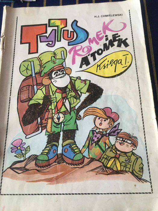 tytus romek i atomek ksiega 1 wydanie 1 1988 papcio chmiel