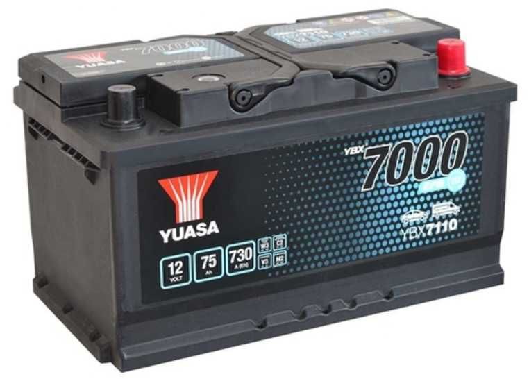 Akumulator YUASA YBX7110  EFB 75AH 730A Radom- wysyłka