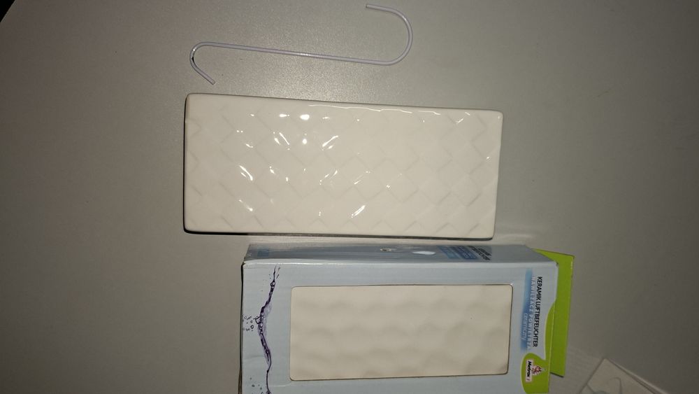 Керамічний зволожувач повітря  Metrax білий плоский