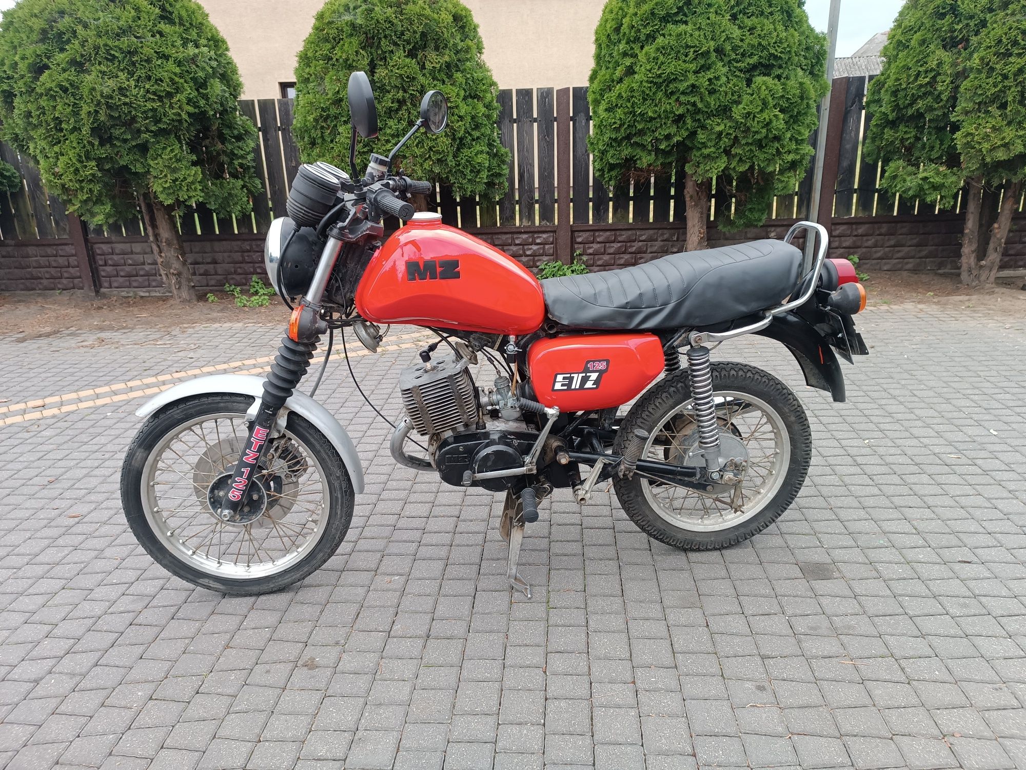 MZ etz 125 zamiana zamienię motocykl quad cross prl auto bus