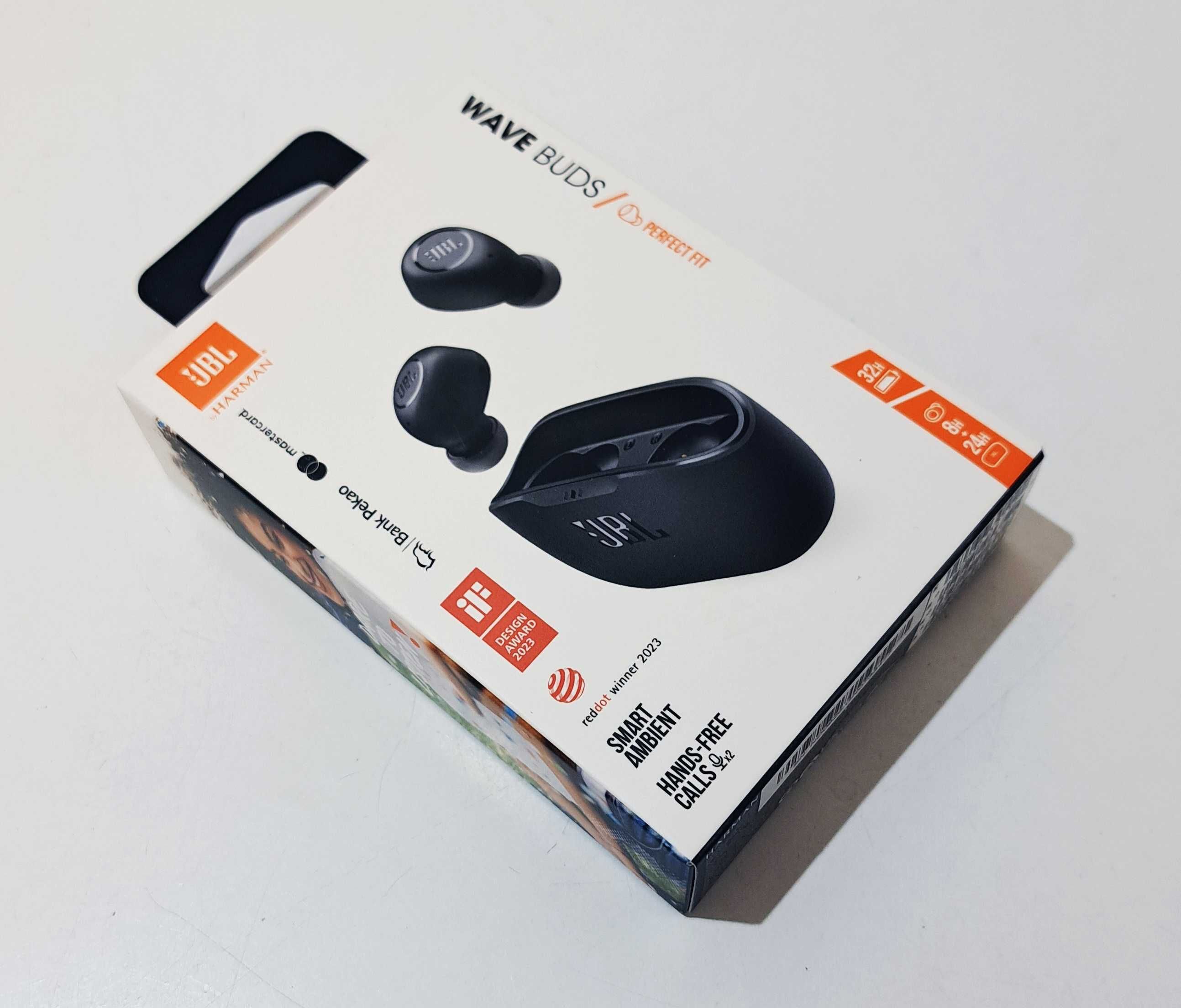 Słuchawki bezprzewodowe douszne JBL Wave Buds