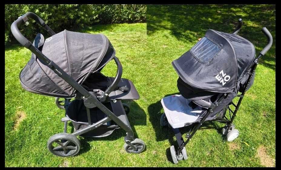 Zestaw DWÓCH wózek spacerówka Cybex Balios S + parasolka Ezzo EuroCart