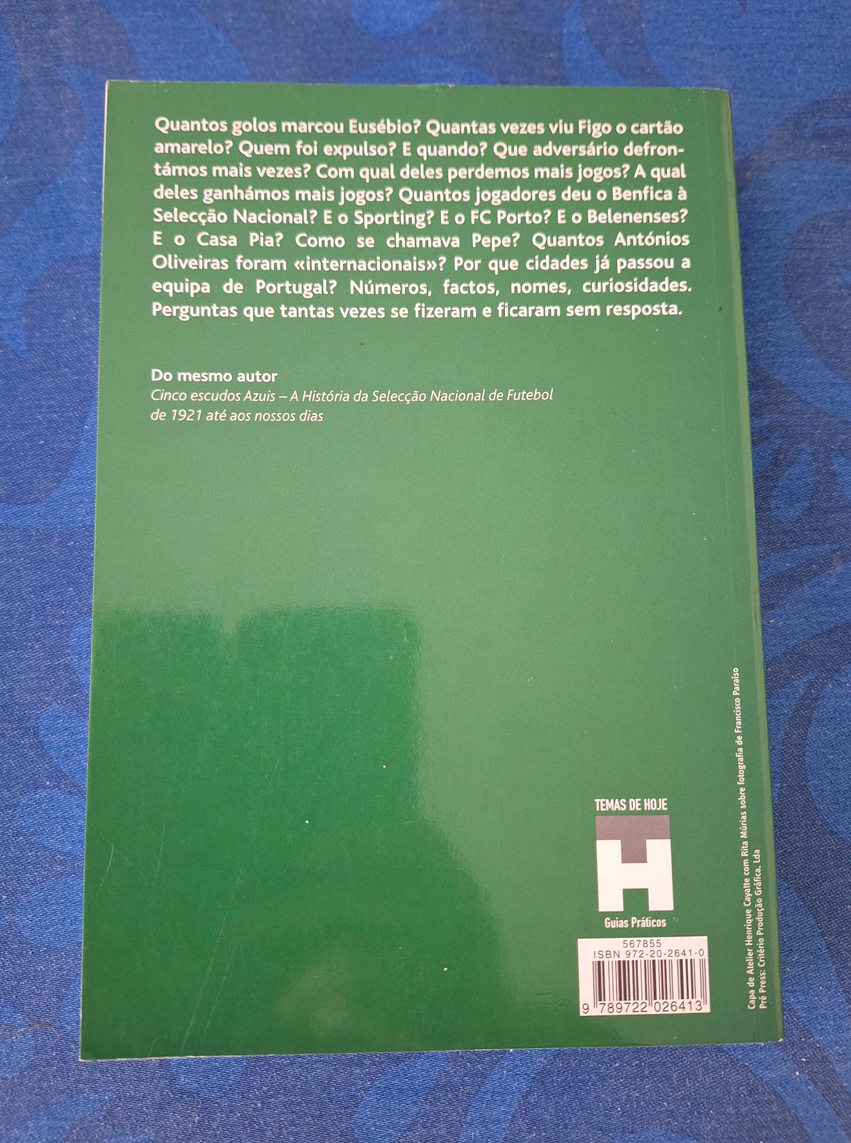 Livros Benfica + Seleção Nacional de Futebol
