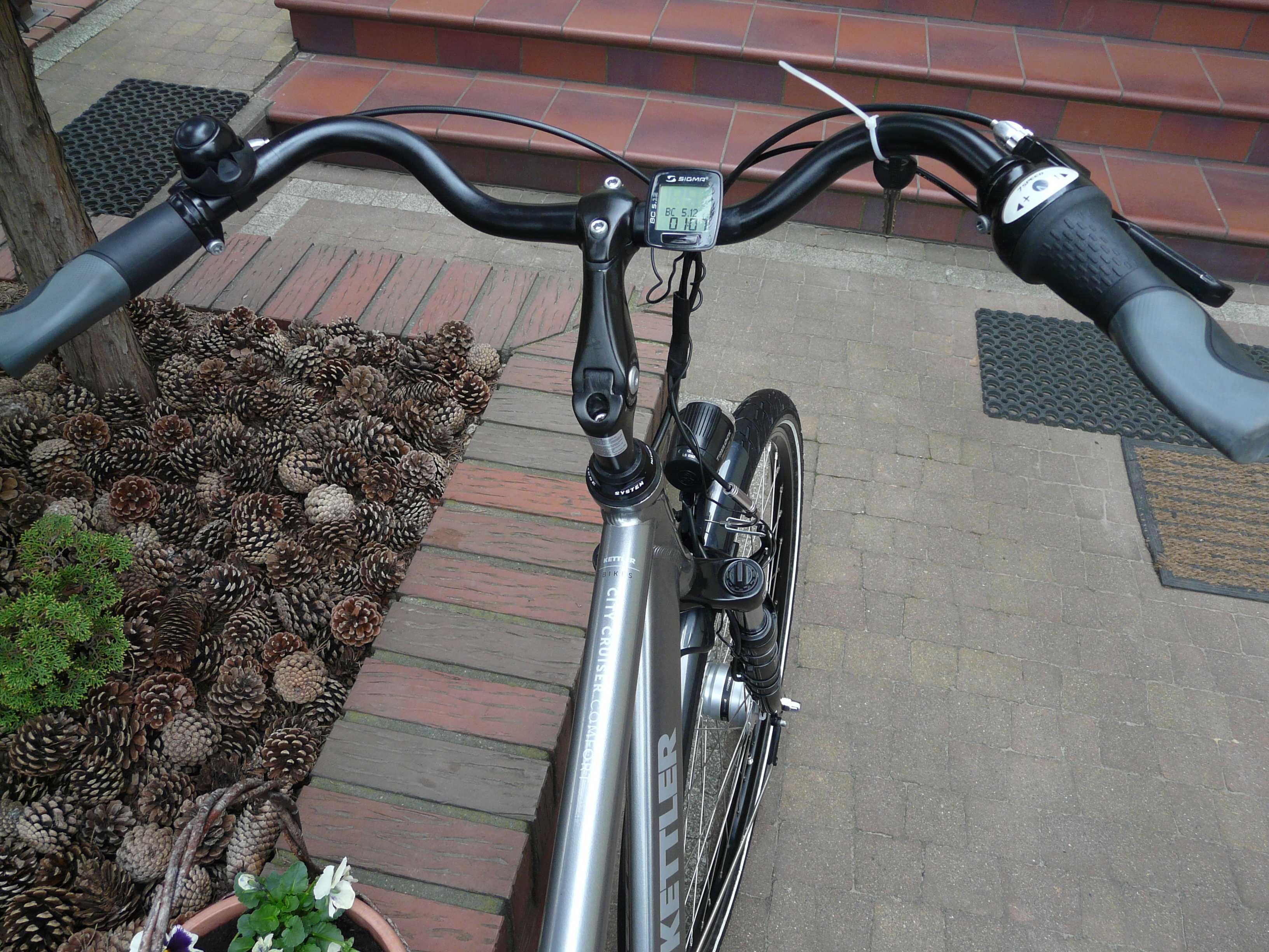 Rower miejski KETTLER City Cruser Comfort 28"/55 nożny,sprawny Germany