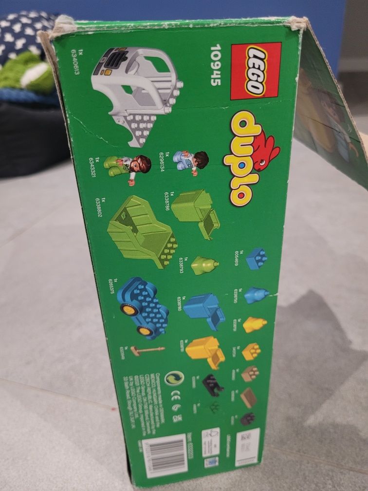 Lego duplo 3 zestawy 10969, 10945, 10961 + gratis