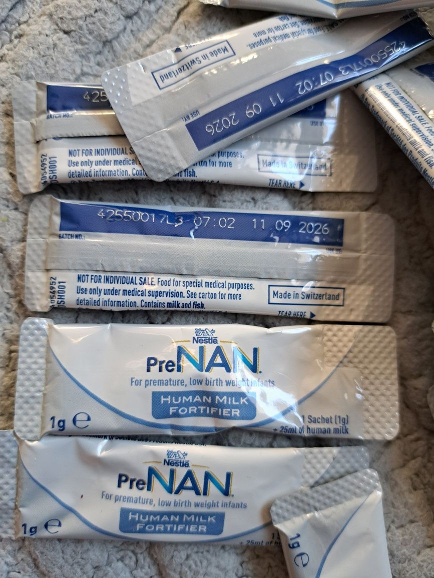 NESTLE PreNAN preparat dla wcześniaków saszetki mleko
