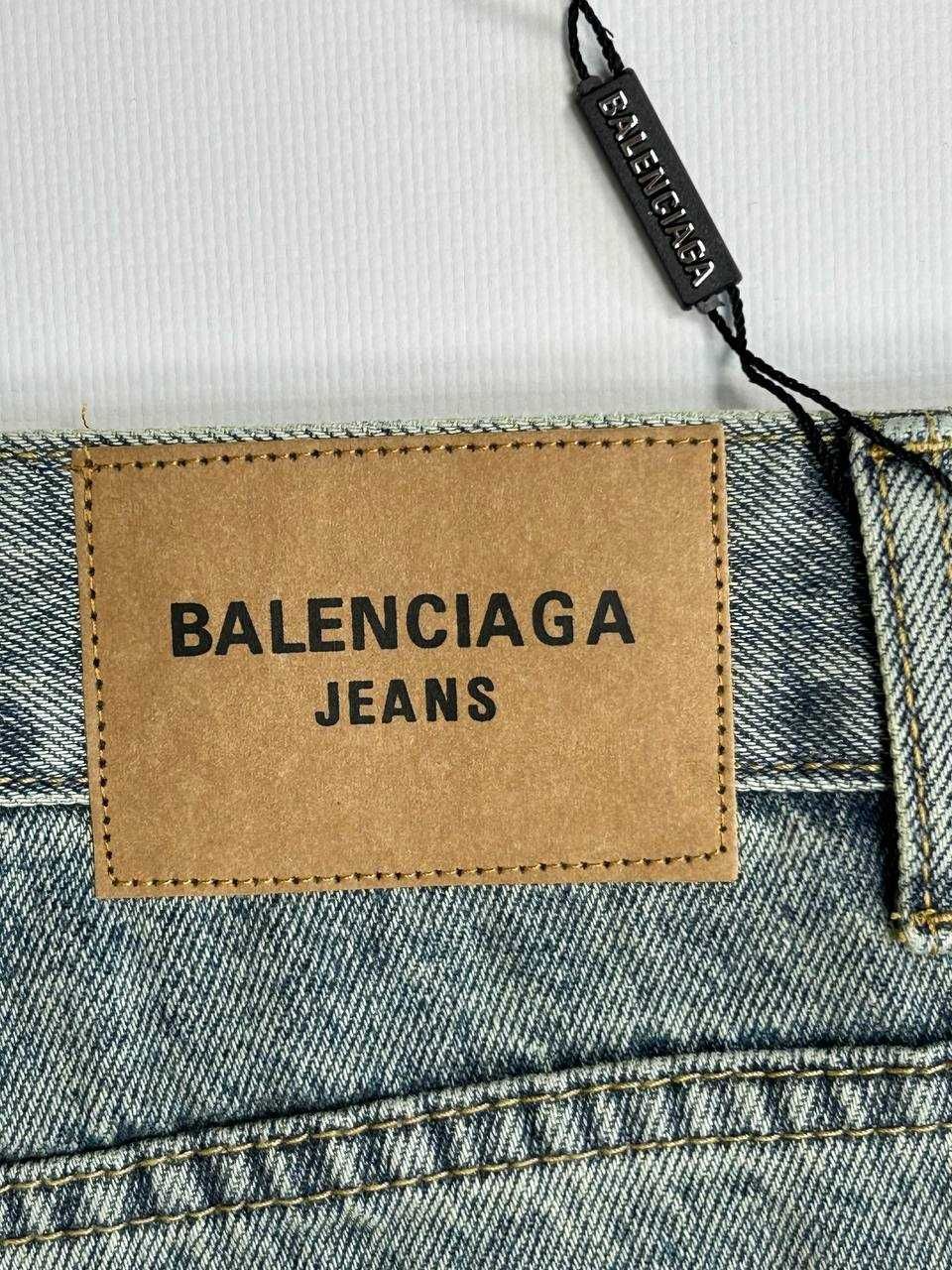 Джинси BALENCIAGA flared faded washed jeans клеш кльош джинсы archive