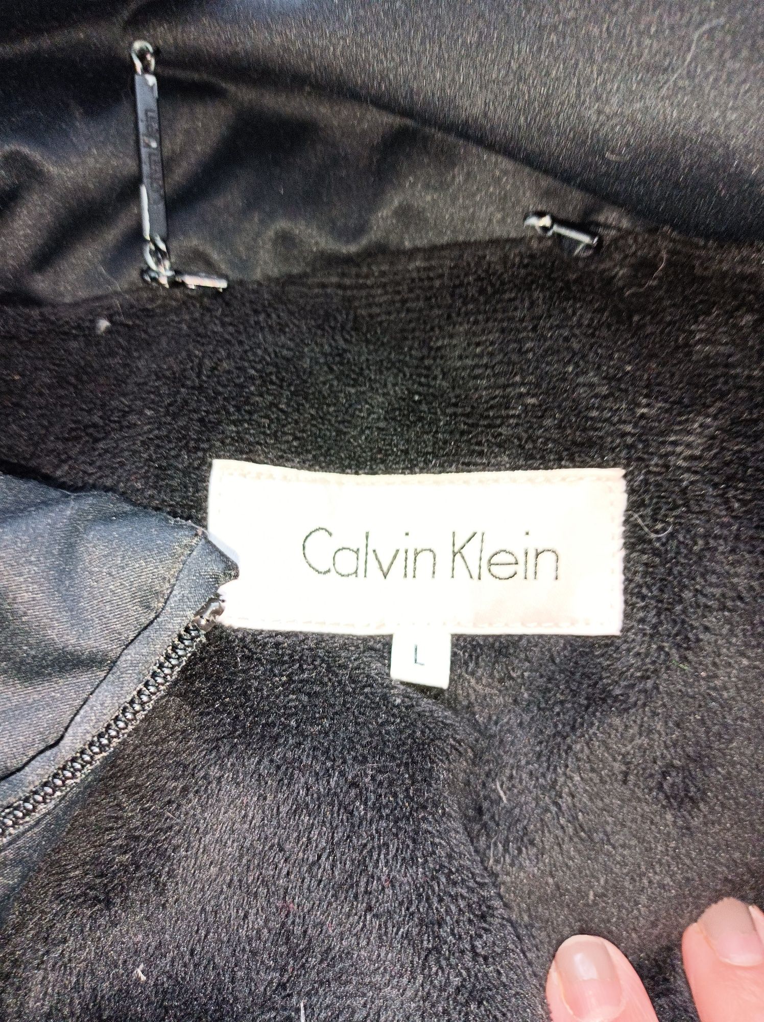 Kurtka zimowa Calvin Klein L 40 tanio kaczy pierz