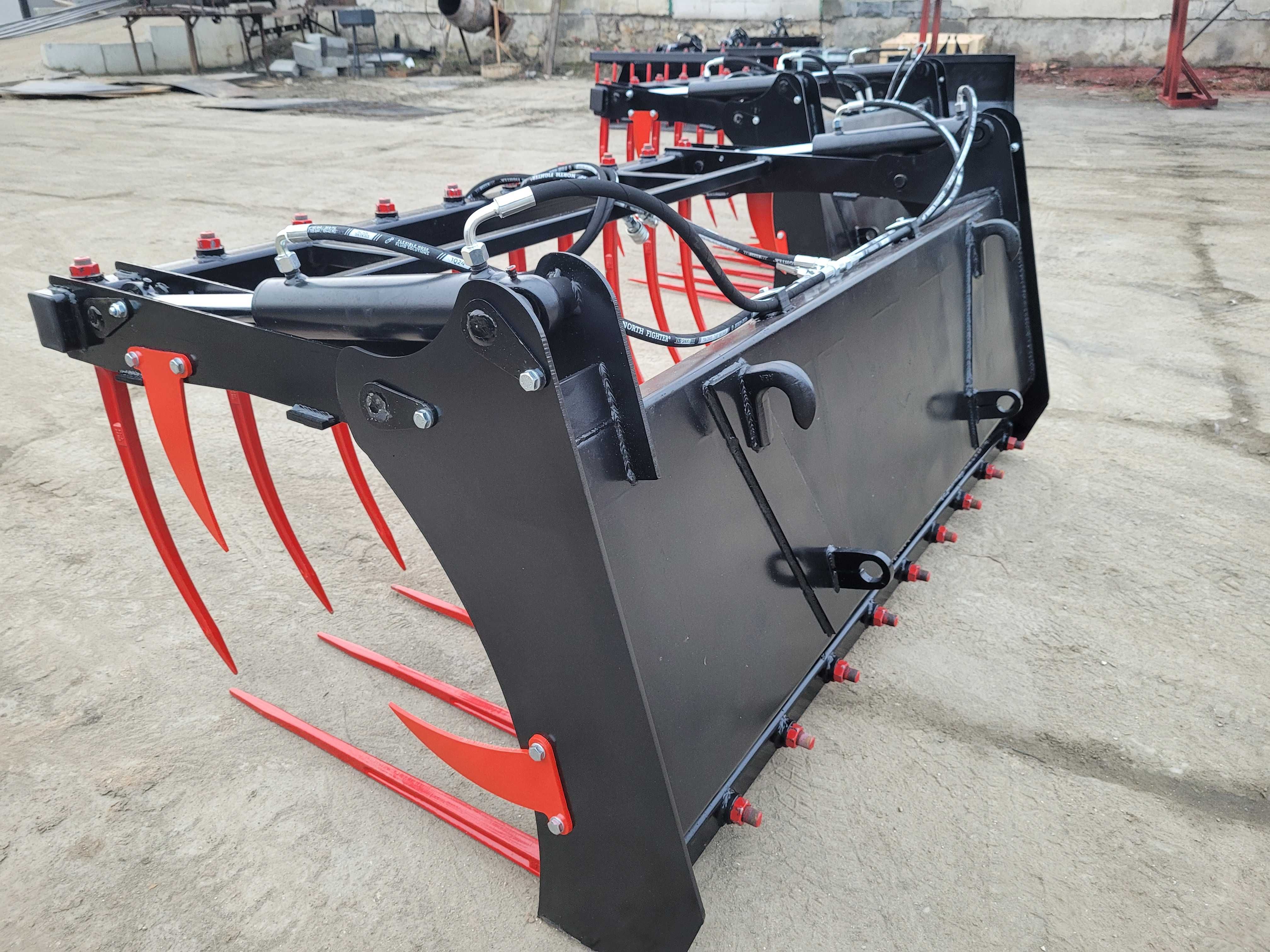 Krokodyl do obornika/ Łyżko-Krokodyl od 1.2m do 2.2m do Tura ciągnika
