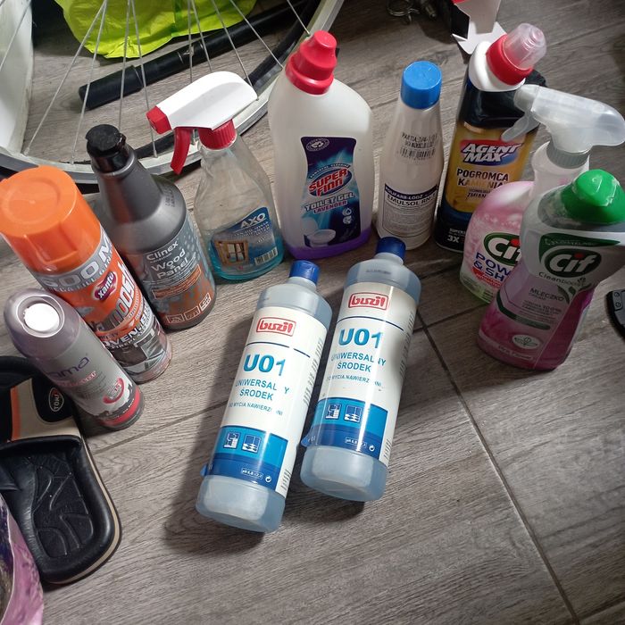Środki czyszczące - cena za zestaw