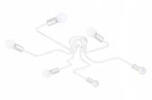 Lampa sufitowa biała E27