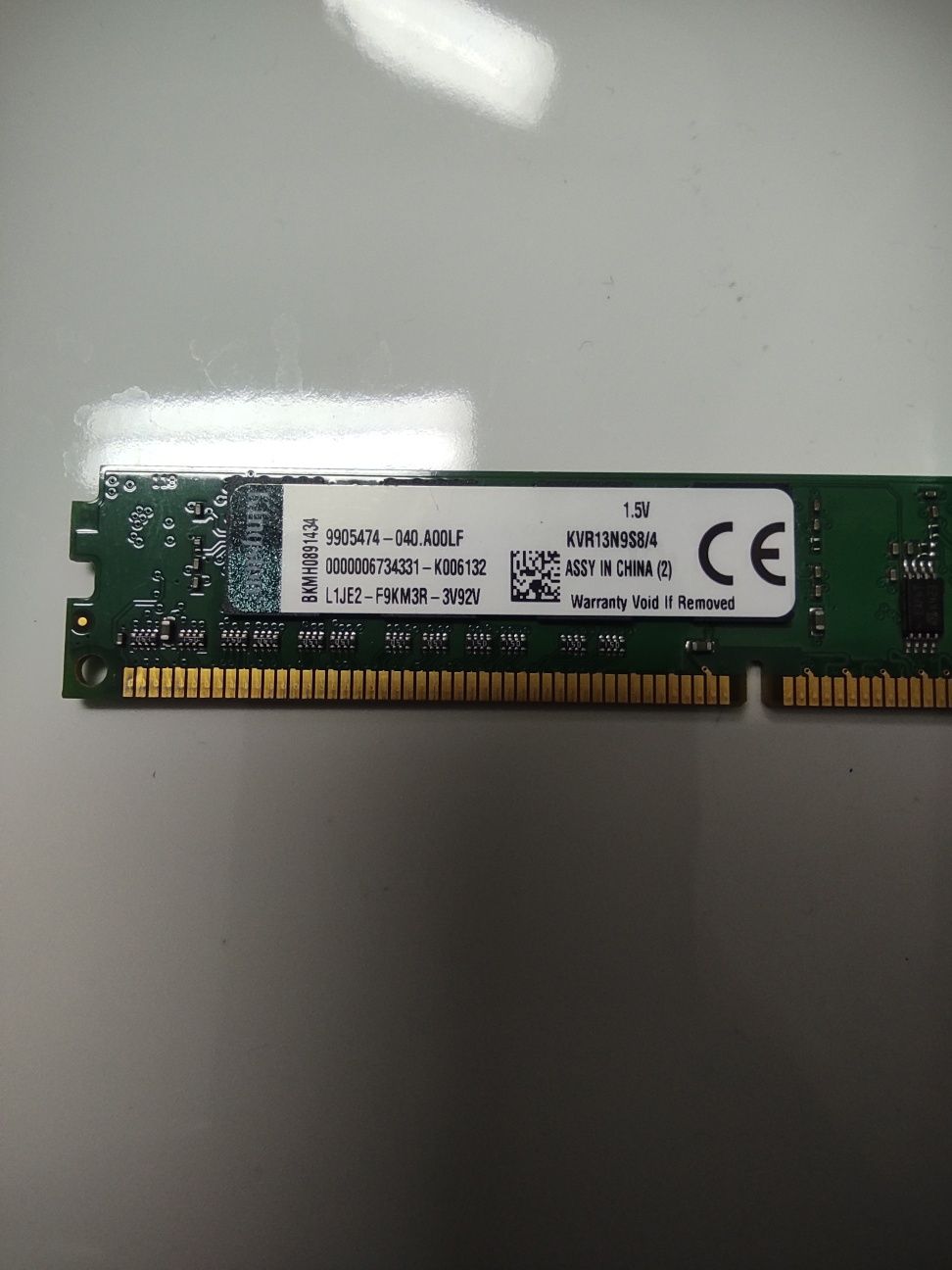 Memoria Kingston 4GB DDR3