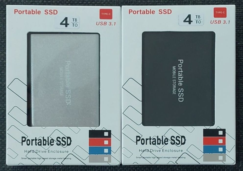 Жорсткий диск Portable SSD 4TB