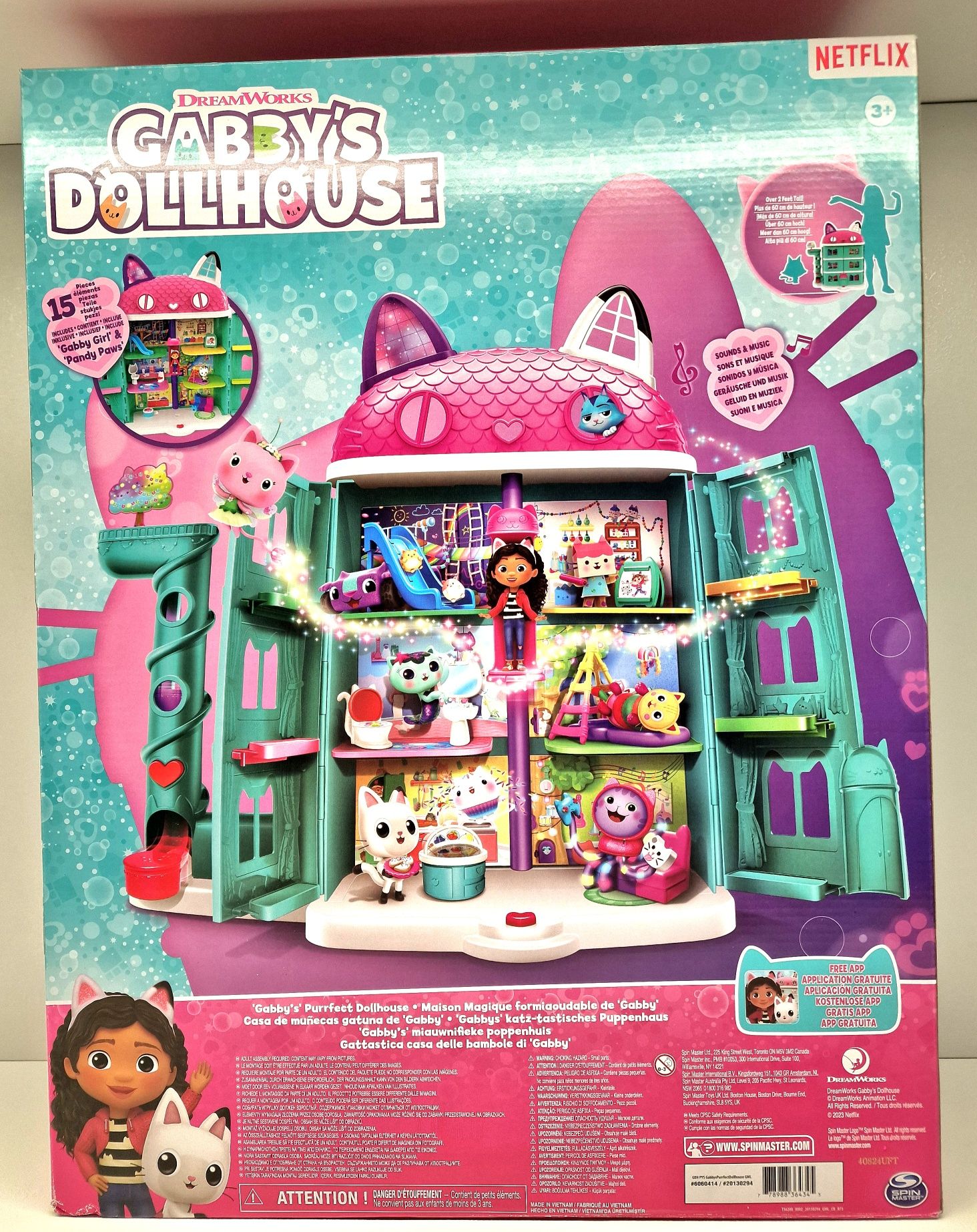 Ігровий набір Spin Master Ляльковий будиночок Габбі Gabby's Dollhouse