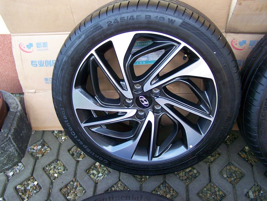Koła Aluminiowe  19" LATO  Tpms Hyundai TUCSON 15-
