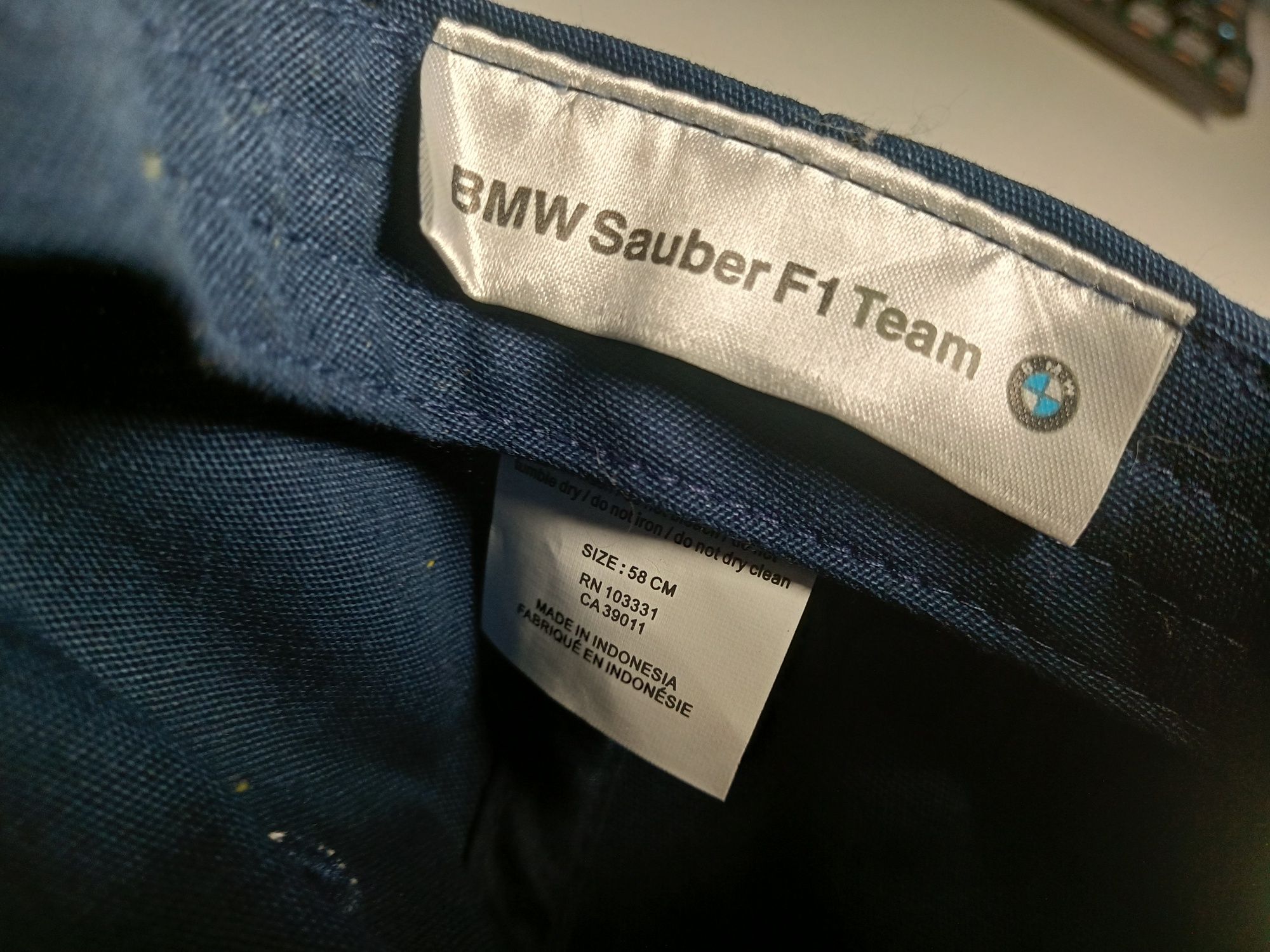 Czapka BMW Sauber F1 team - Unikat