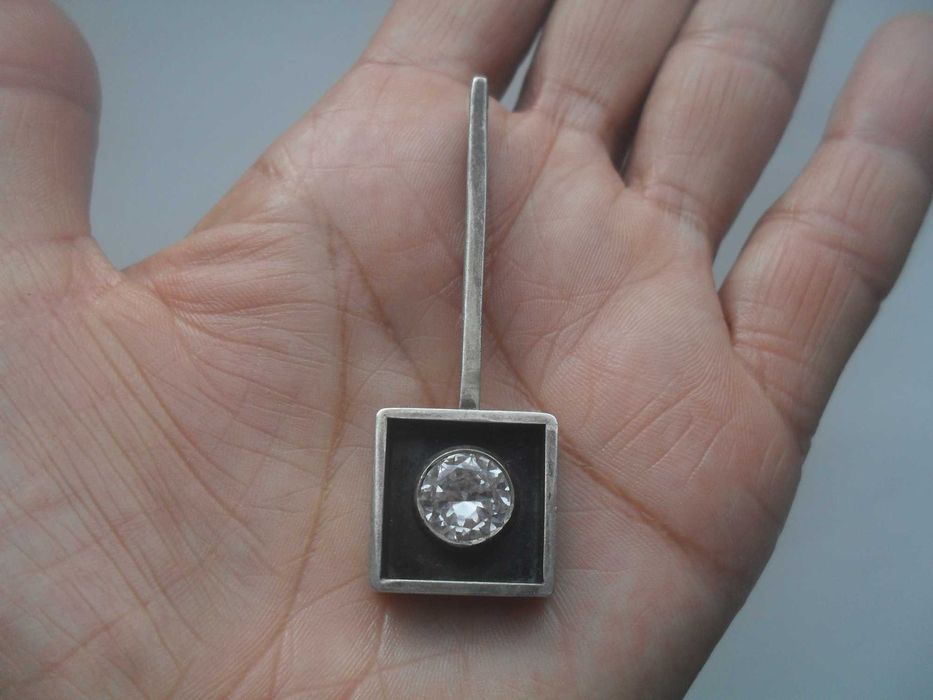 Alton Szwecja - wisior vintage z kryształem - cena ost