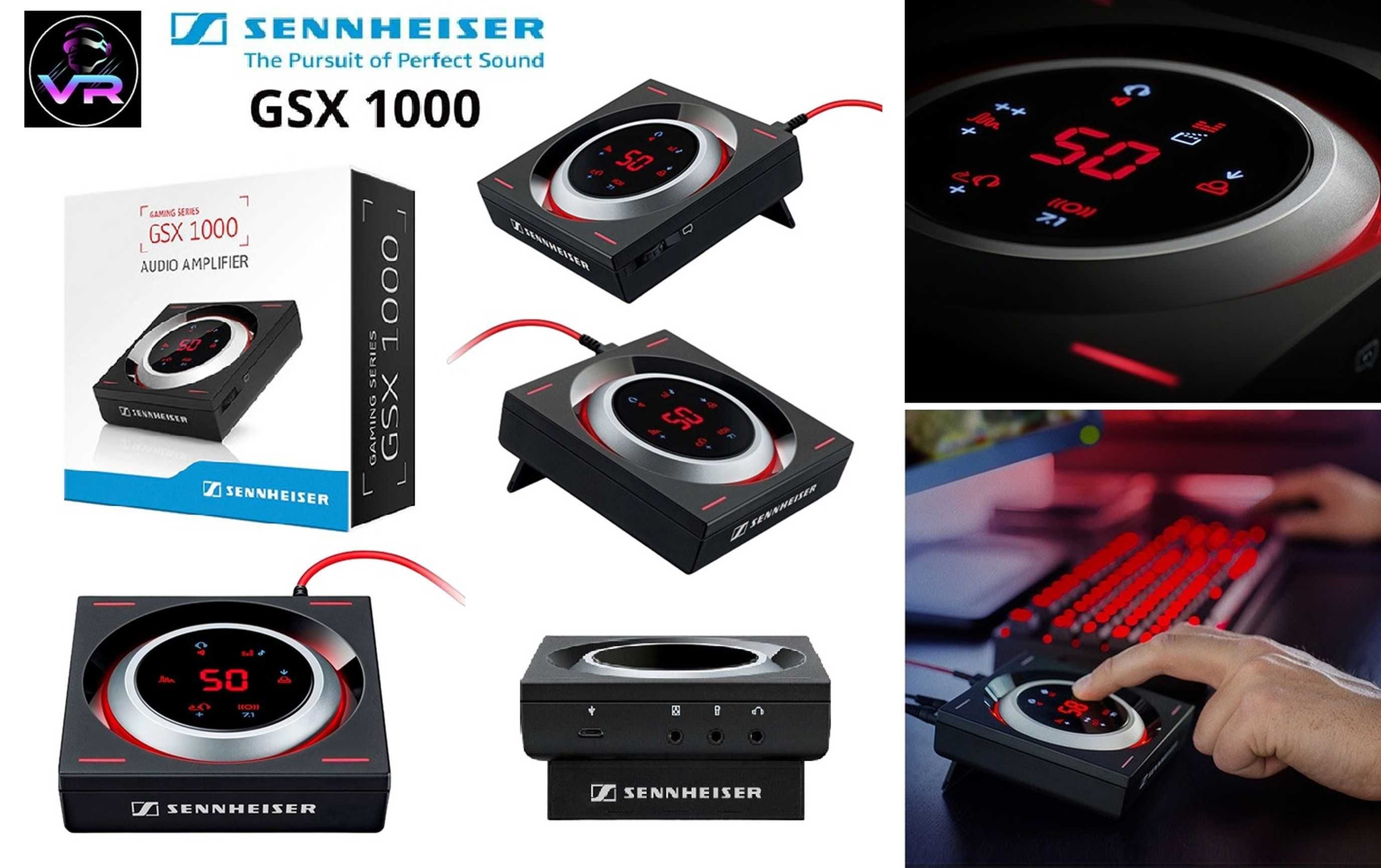 Звукова карта 7.1 - Sennheiser GSX 1000 3D Audio USB ЦАП