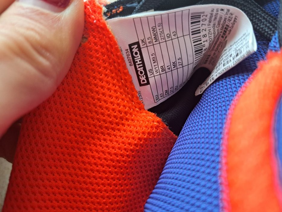 Sapatilhas Novas Kipsta 43