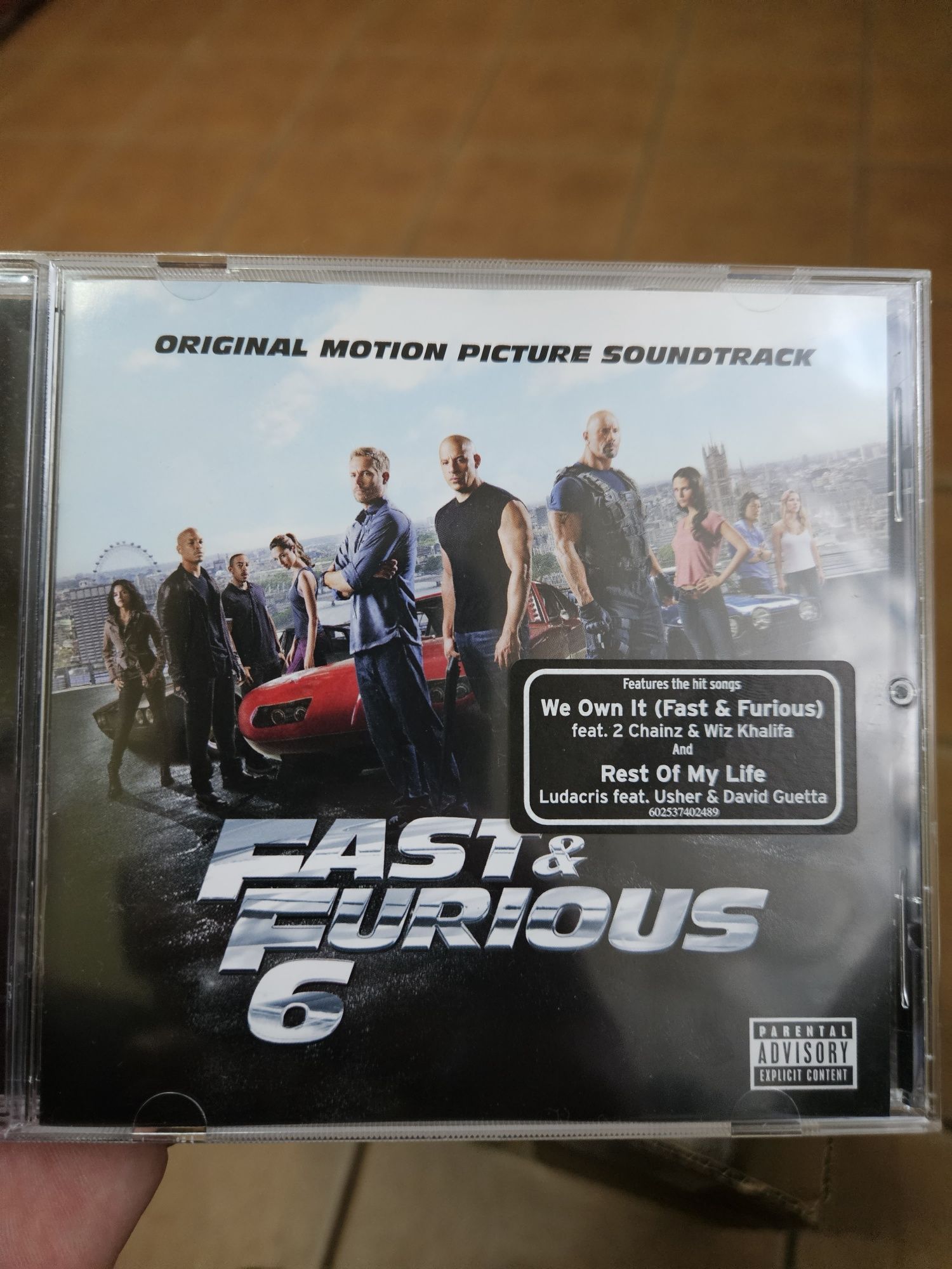 Szybcy I wściekli 6 - CD Soundtrack stan idealny