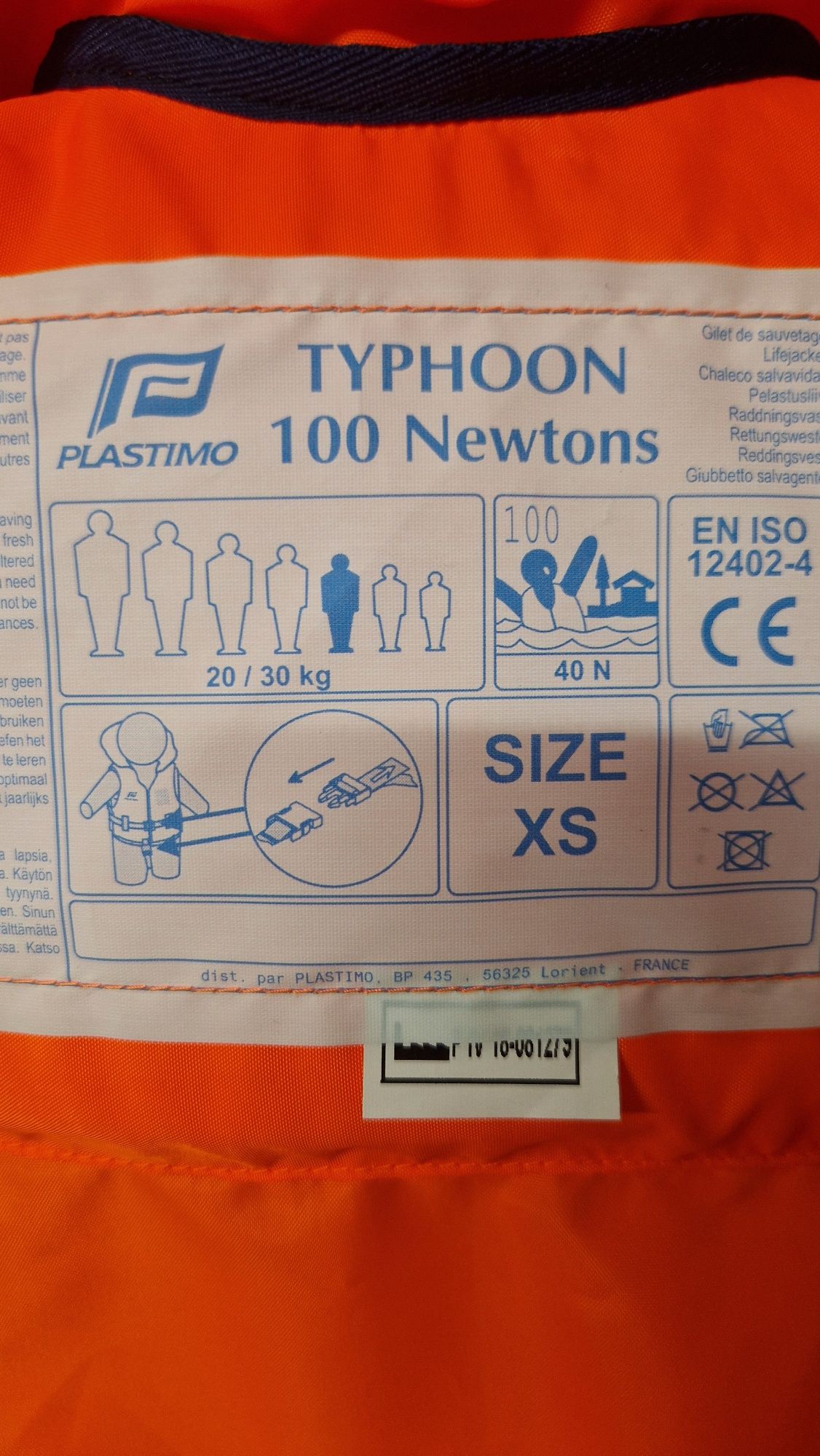 Colete salva-vidas Criança Plastimo