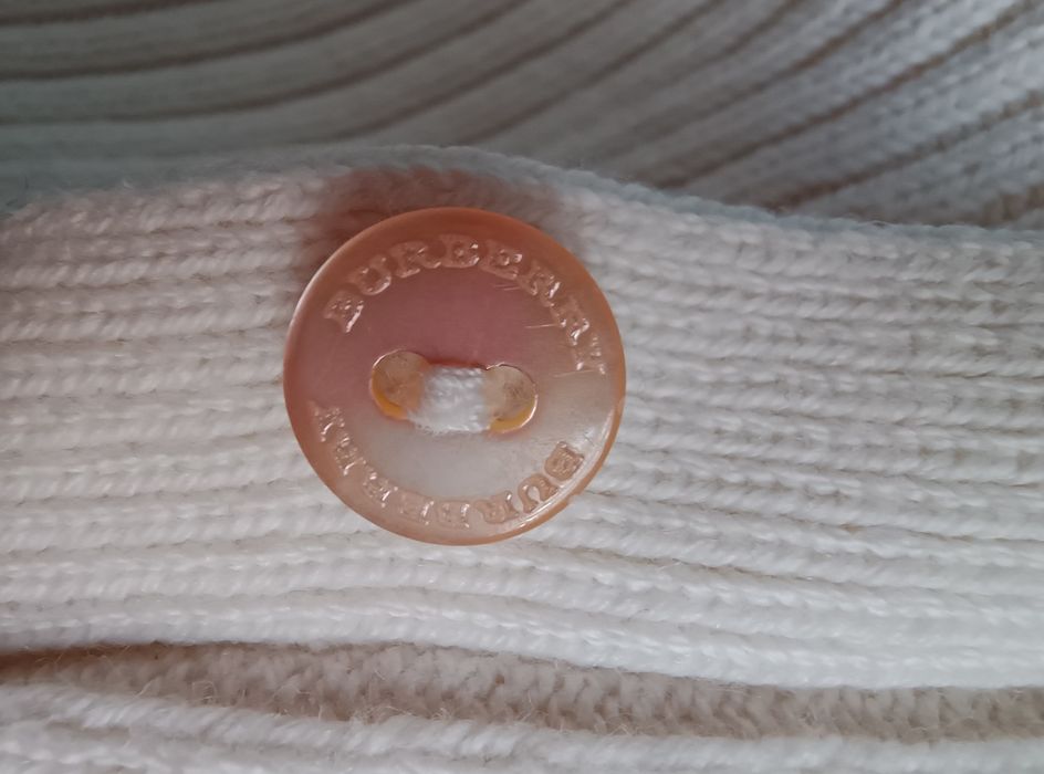 Sweterek rozpinany Burberry 80 cm