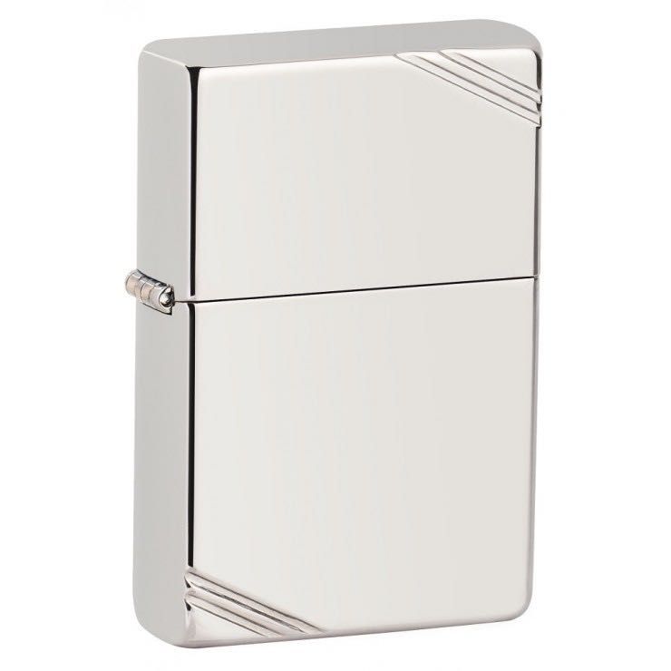 Оригинальная новая зажигалка Zippo 14 Sterling Silver HP Slashes США.