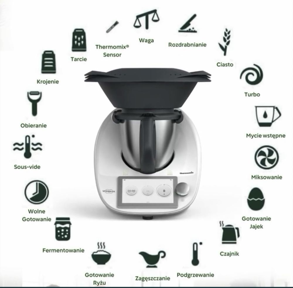 Thermomix TM6 Nowy  na gwarancji