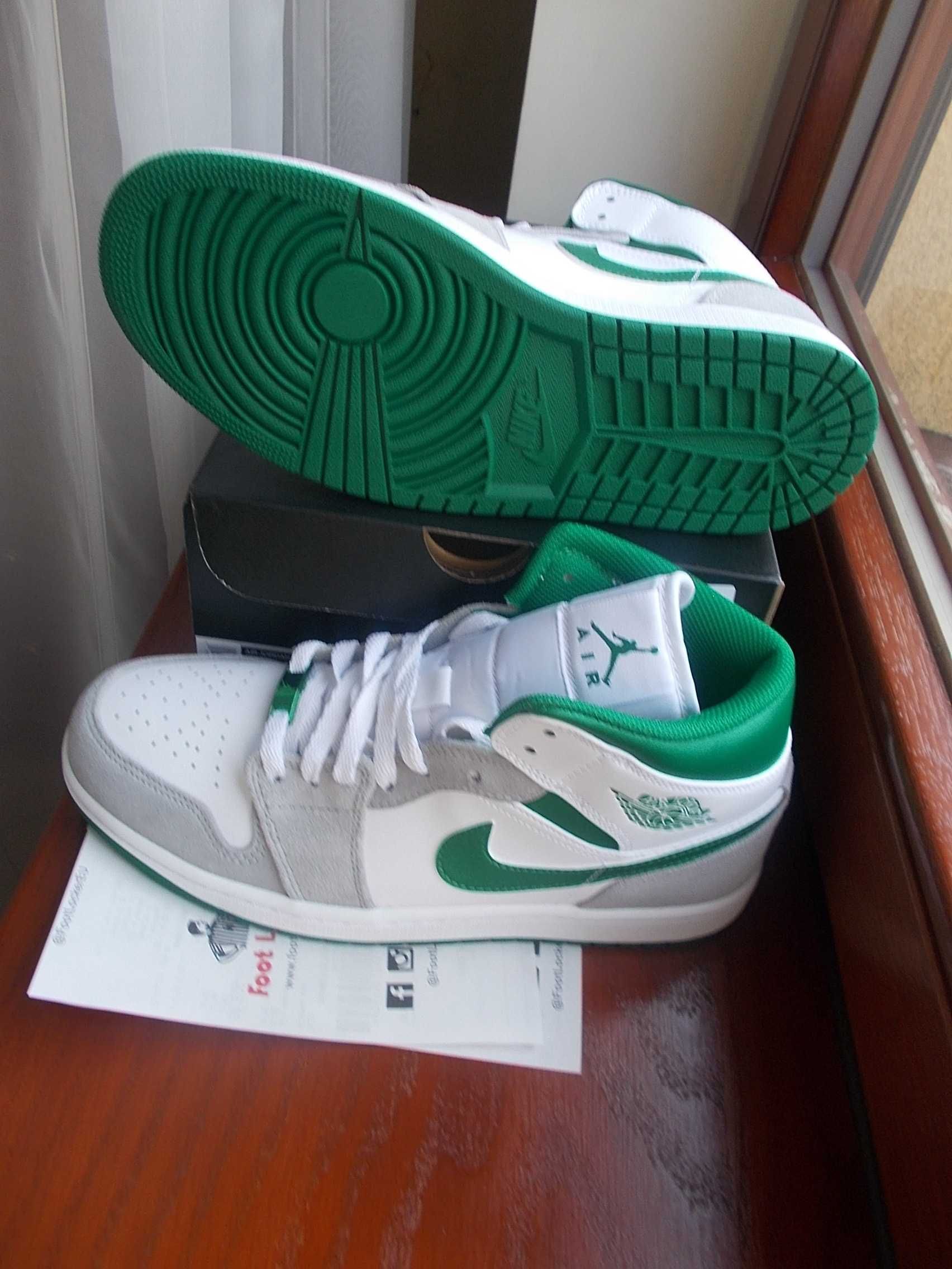 (r. Eur 42) Nike JORDAN 1 Mid SE Grey Green DC7294,-103