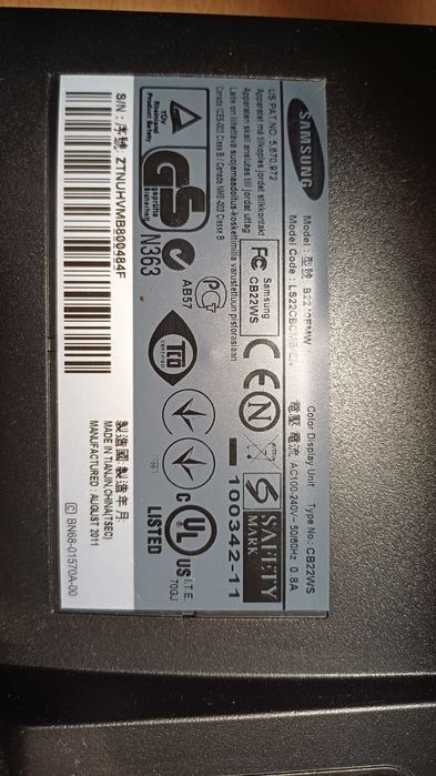 Monitor 22' NEC Samsung